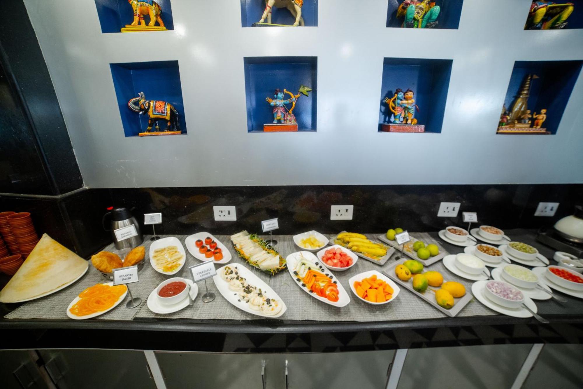 Pearl Courtyard Hotell Varanasi Eksteriør bilde